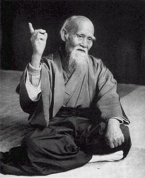 O Sensei Morihei Ueshiba